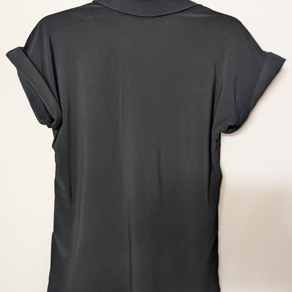 Joie de vivre, Black blouse, size Med, New! - Picture 7 of 7